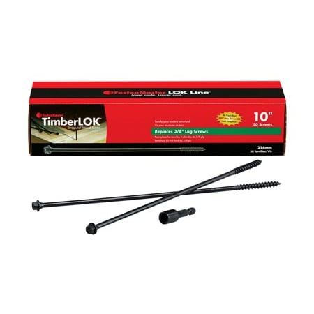 Omg 50PK 10Timberlok Screw FMTLOK10-50A